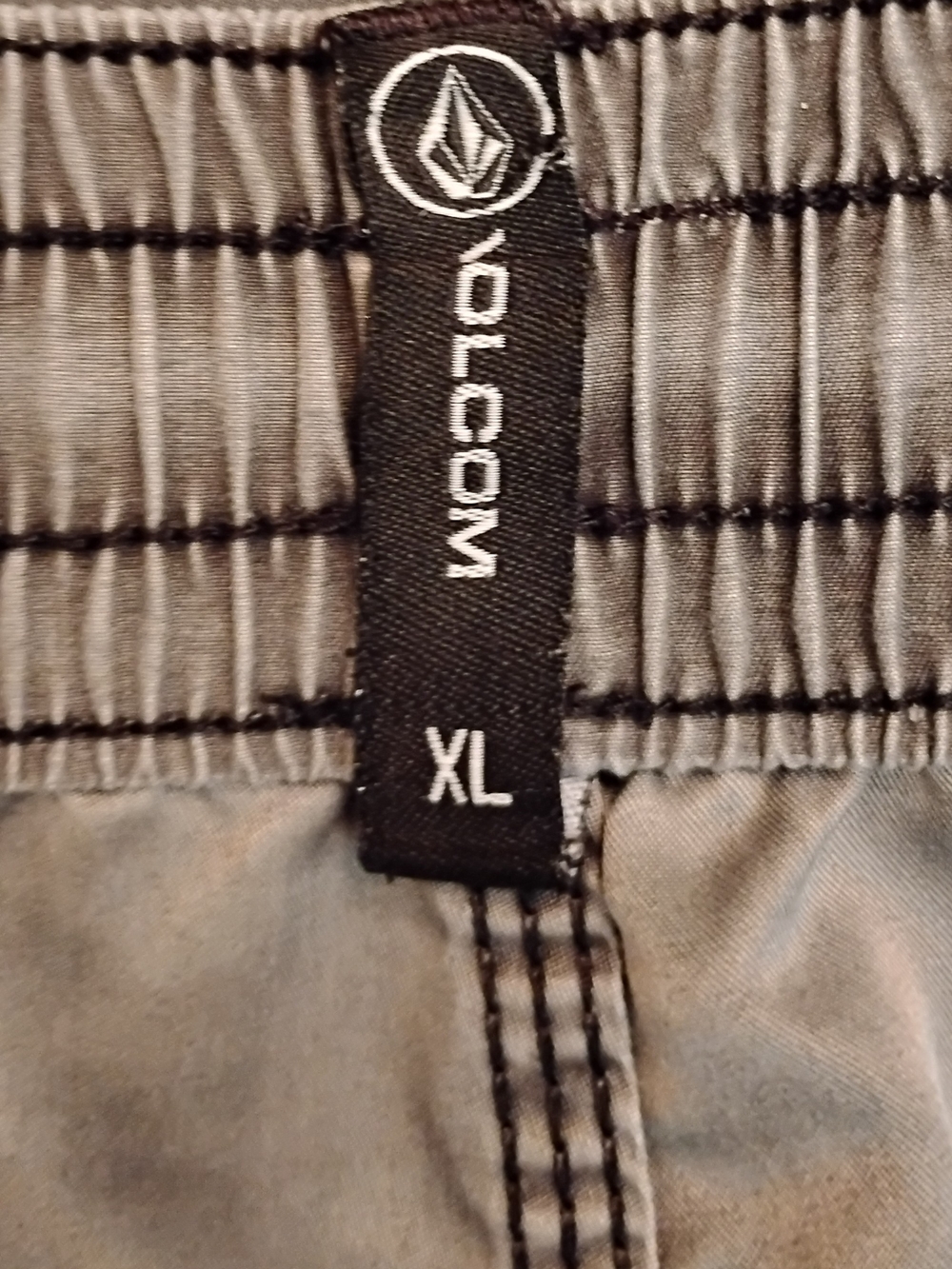 Volcom Grey/Black Men's Shorts - Picture 4 of 6